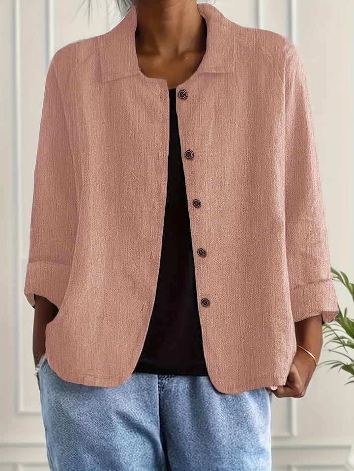 Zara │ Women's Lightweight Button Front Casual Jacket