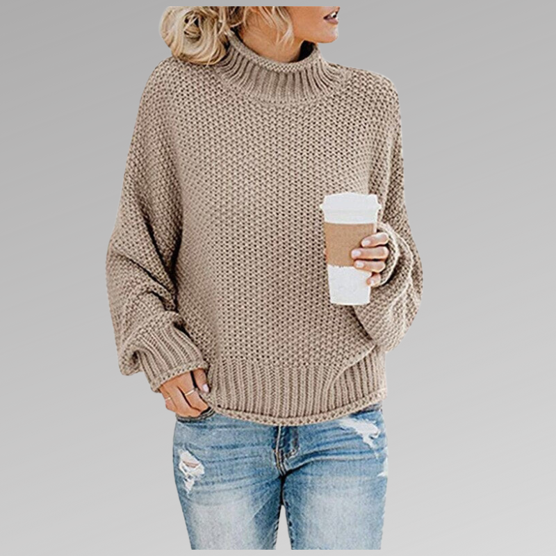 Grace │ Women's High Neck Jumper