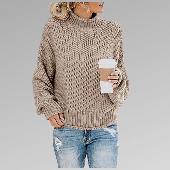 Grace │ Women's High Neck Jumper