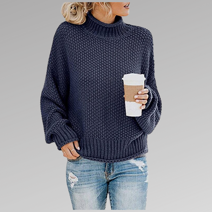 Grace │ Women's High Neck Jumper