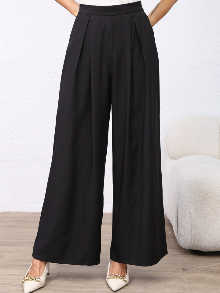 Claudia │ Women's Oversized Blazer And Wide Leg Trousers Two-Piece Set