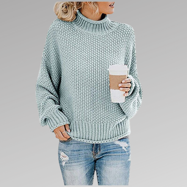 Grace │ Women's High Neck Jumper