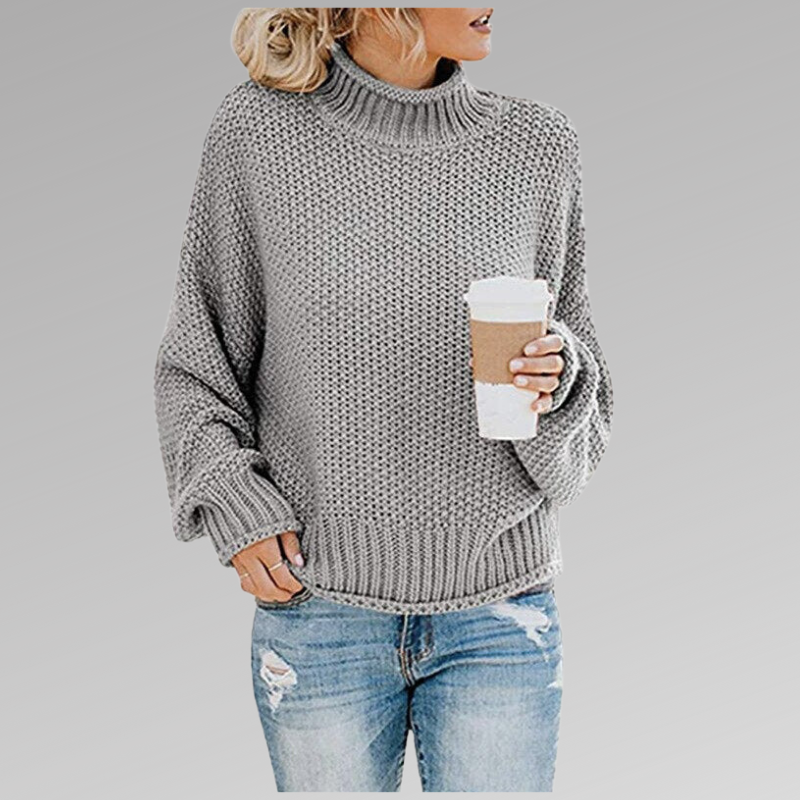 Grace │ Women's High Neck Jumper