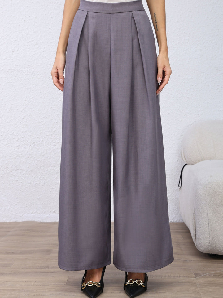 Claudia │ Women's Oversized Blazer And Wide Leg Trousers Two-Piece Set