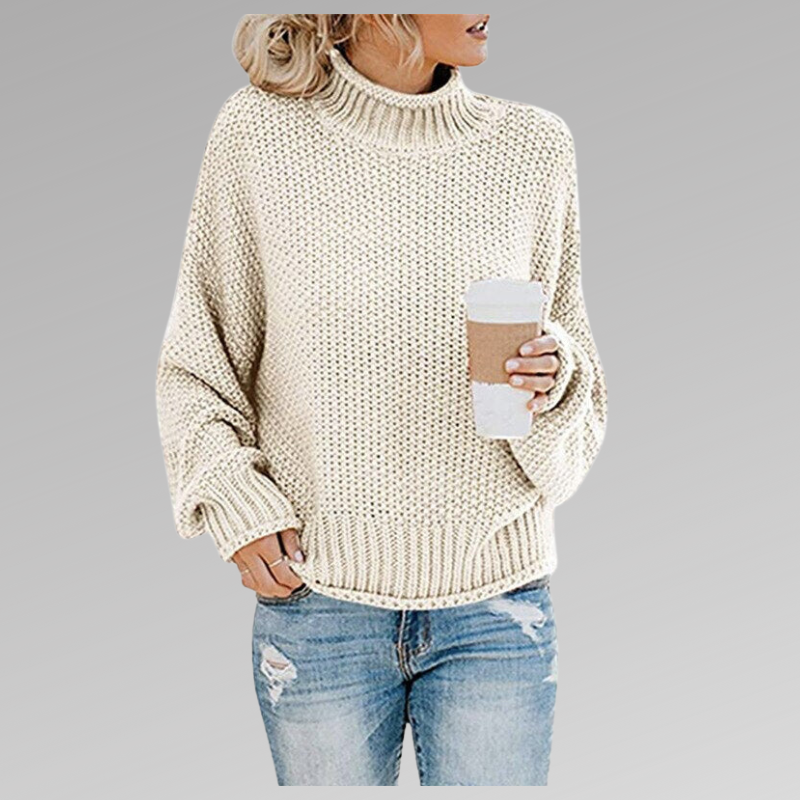 Grace │ Women's High Neck Jumper