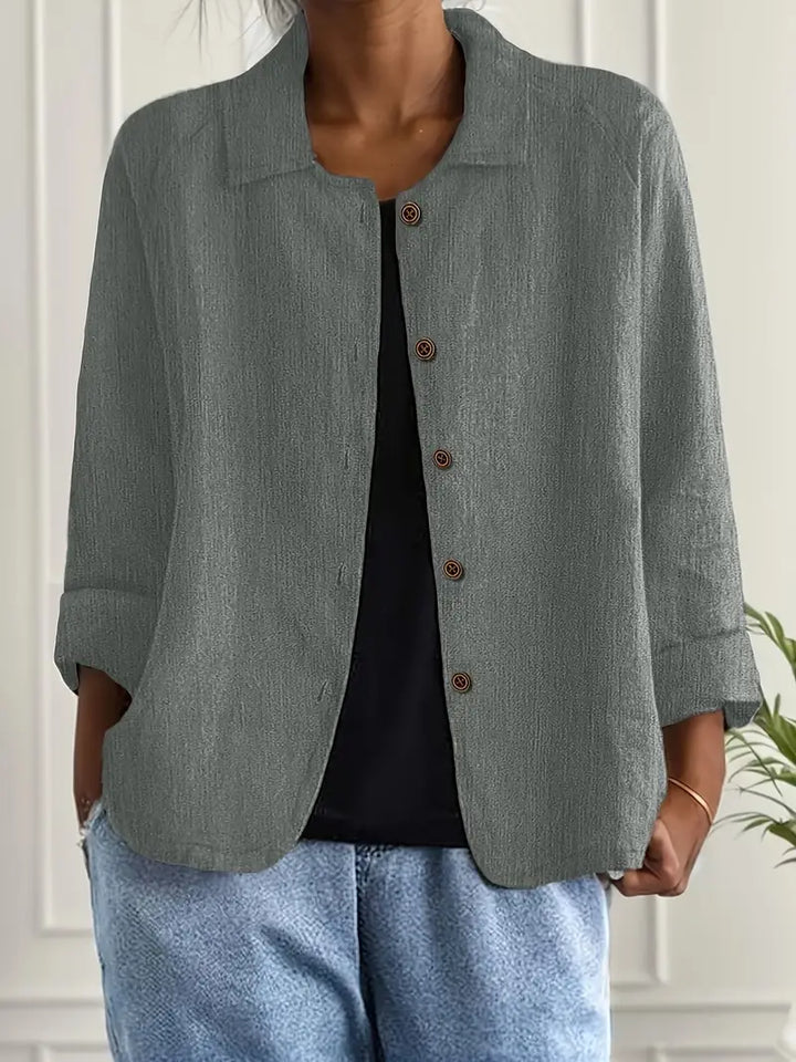 Zara │ Women's Lightweight Button Front Casual Jacket