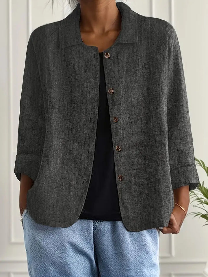 Zara │ Women's Lightweight Button Front Casual Jacket