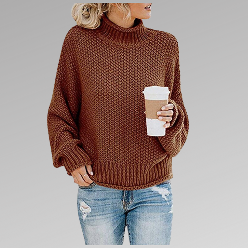 Grace │ Women's High Neck Jumper