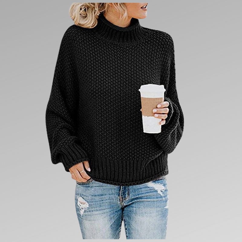 Grace │ Women's High Neck Jumper