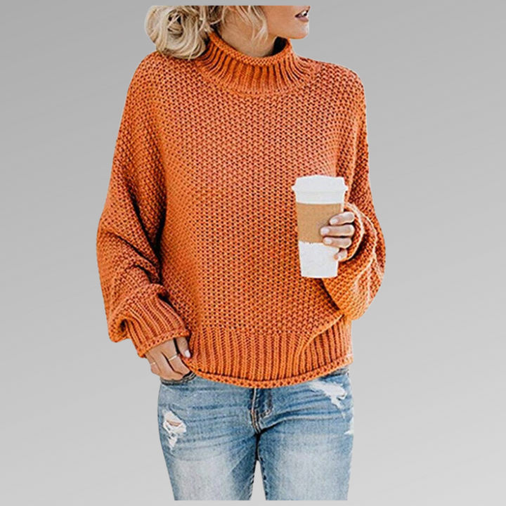 Grace │ Women's High Neck Jumper