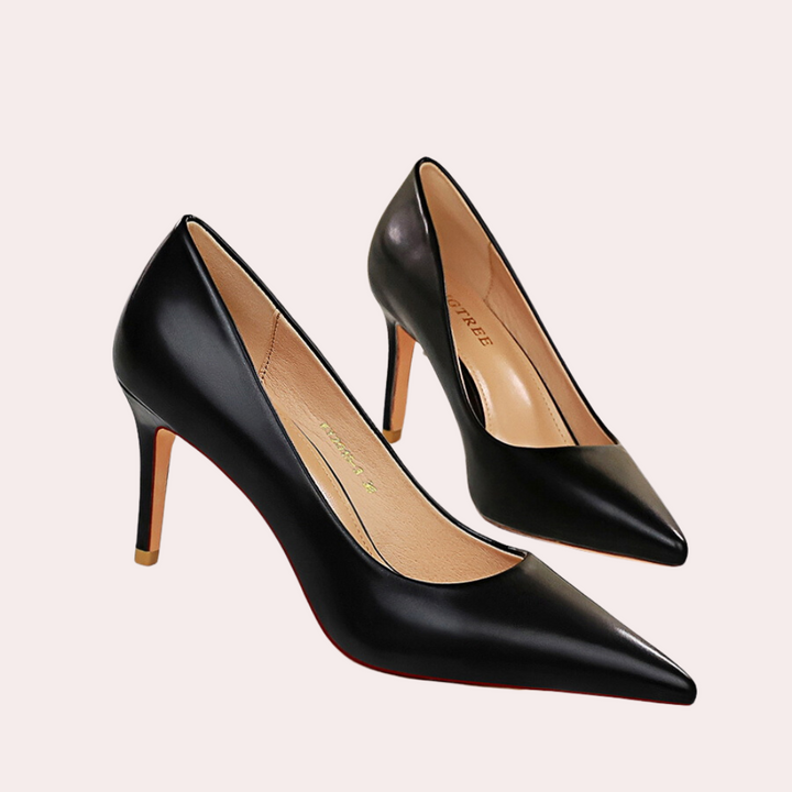 Lydia │ Women's Pointed Toe Slingback Court Shoes