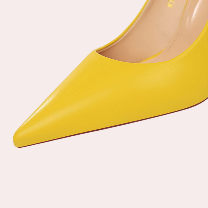 Lydia │ Women's Pointed Toe Slingback Court Shoes