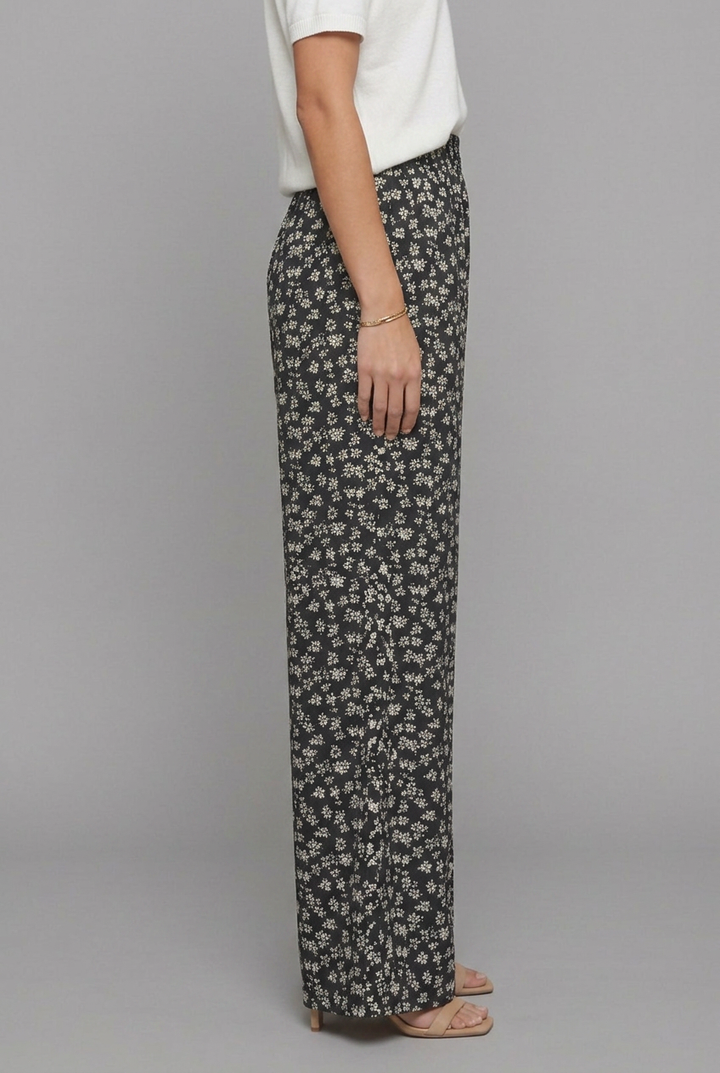 Claudia │ Women's High Waist Wide Leg Trousers
