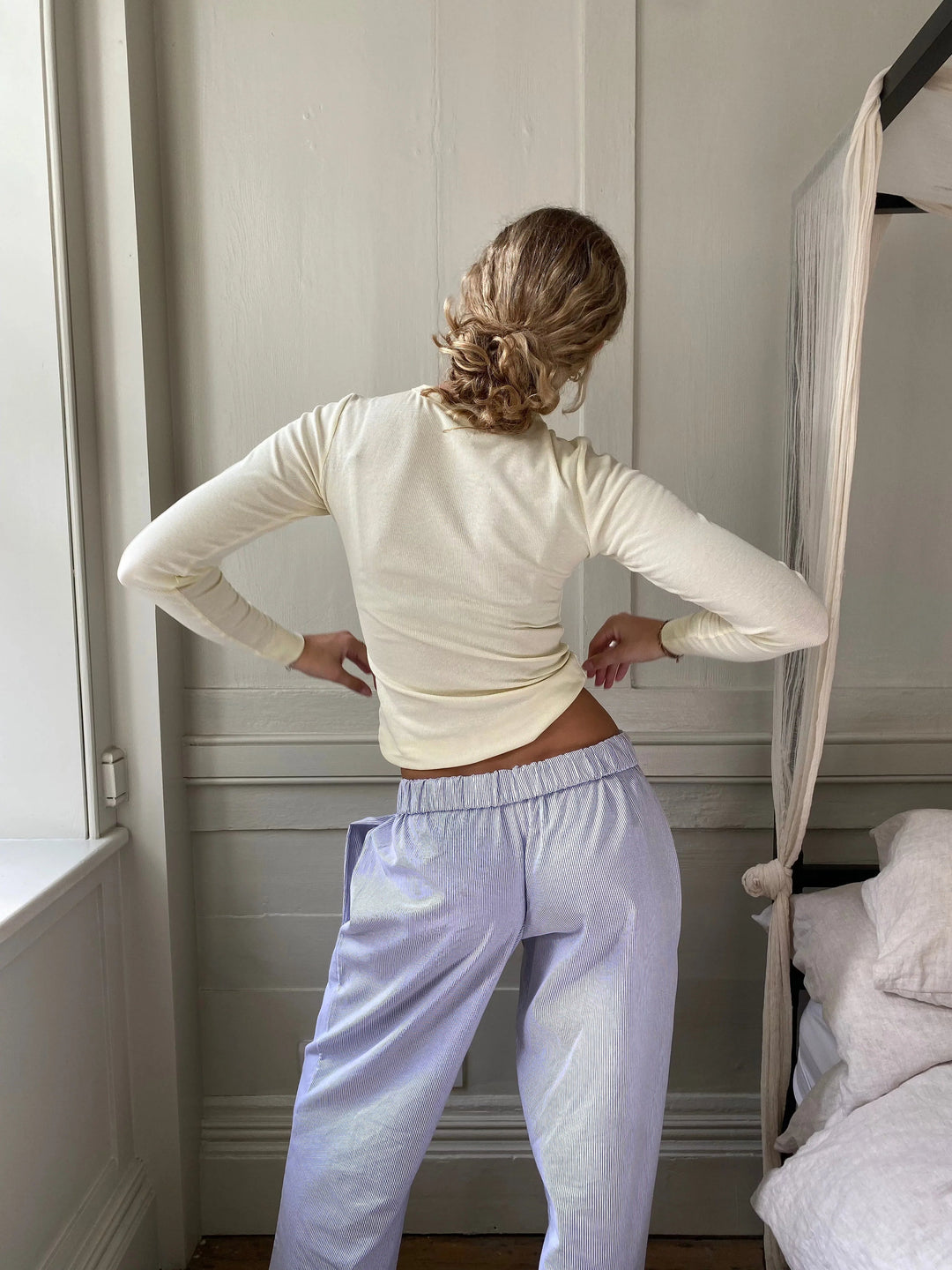 Lillian │ Women's Drawstring Waist Lounge Trousers