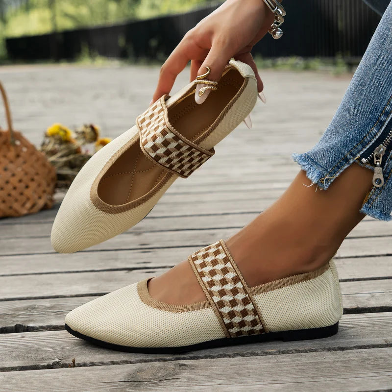 Eleanor │ Women's Pointed Toe Slingback Court Shoes