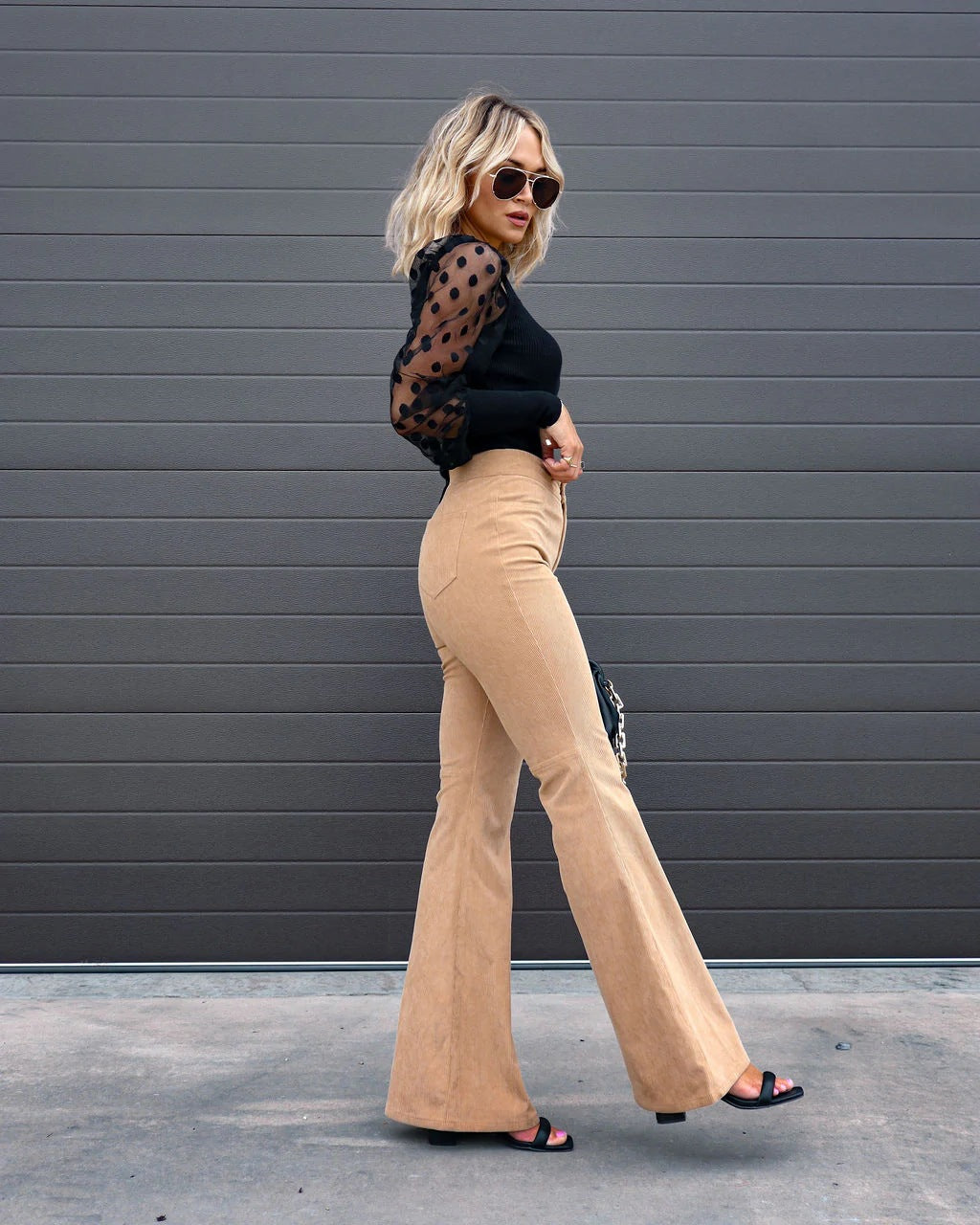 Beatrice │ Women's High-Rise Flared Trousers