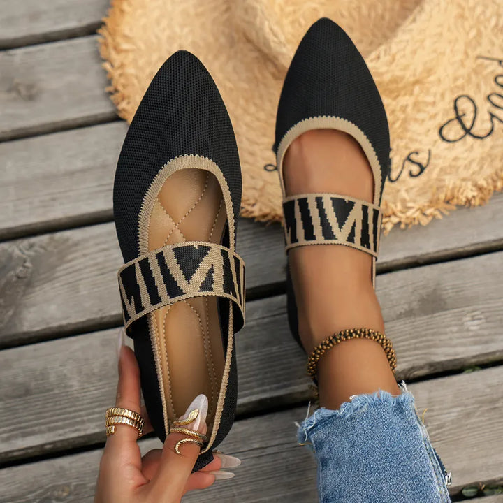 Eleanor │ Women's Pointed Toe Slingback Court Shoes
