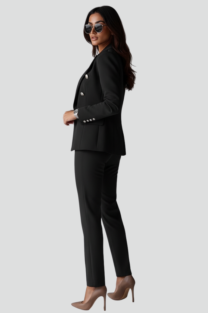 Emma │ Women's Two-Piece Tailored Blazer And Trouser Set