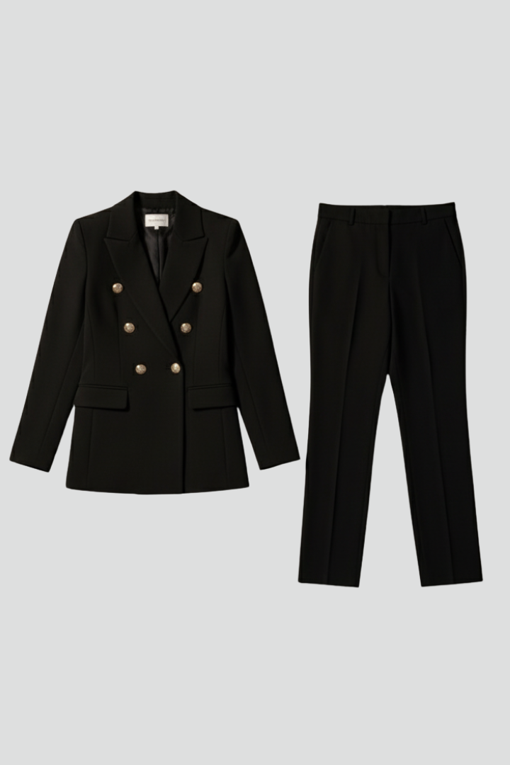 Emma │ Women's Two-Piece Tailored Blazer And Trouser Set