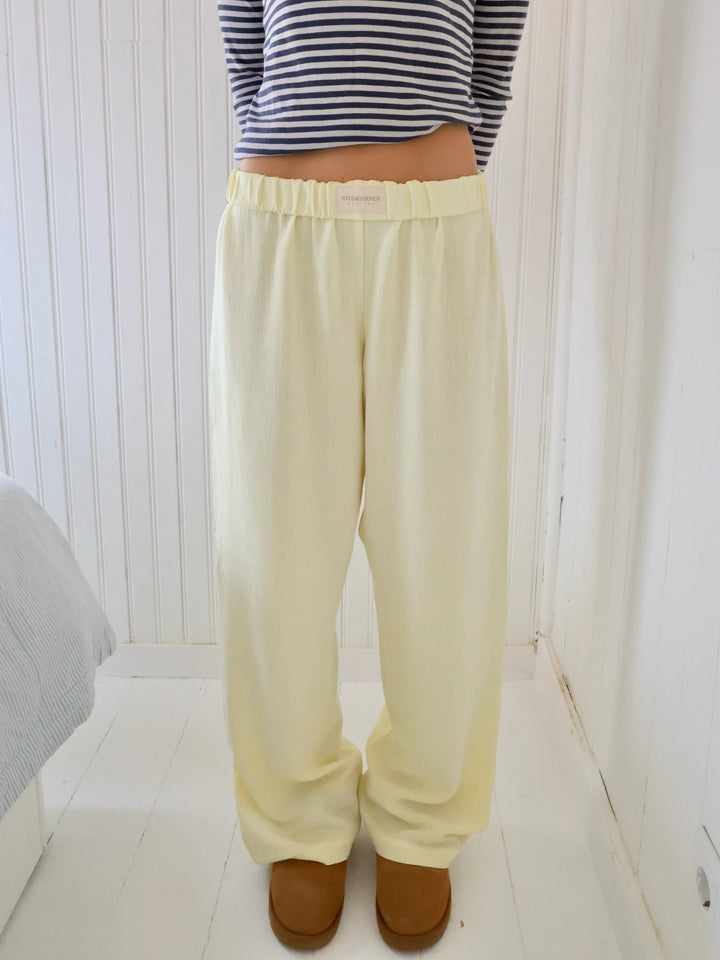 Lillian │ Women's Drawstring Waist Lounge Trousers