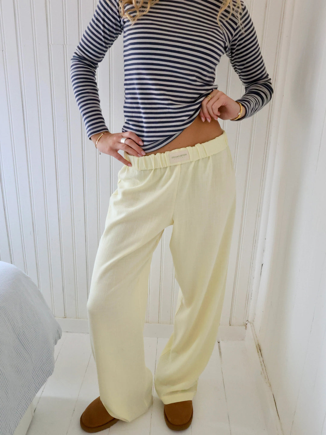 Lillian │ Women's Drawstring Waist Lounge Trousers