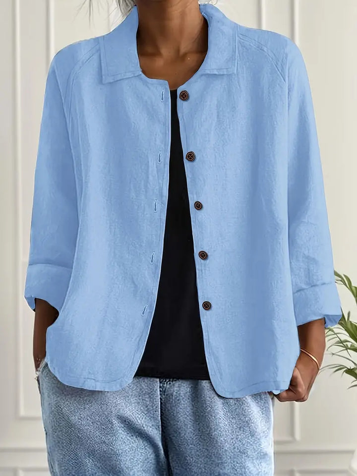 Zara │ Women's Lightweight Button Front Casual Jacket