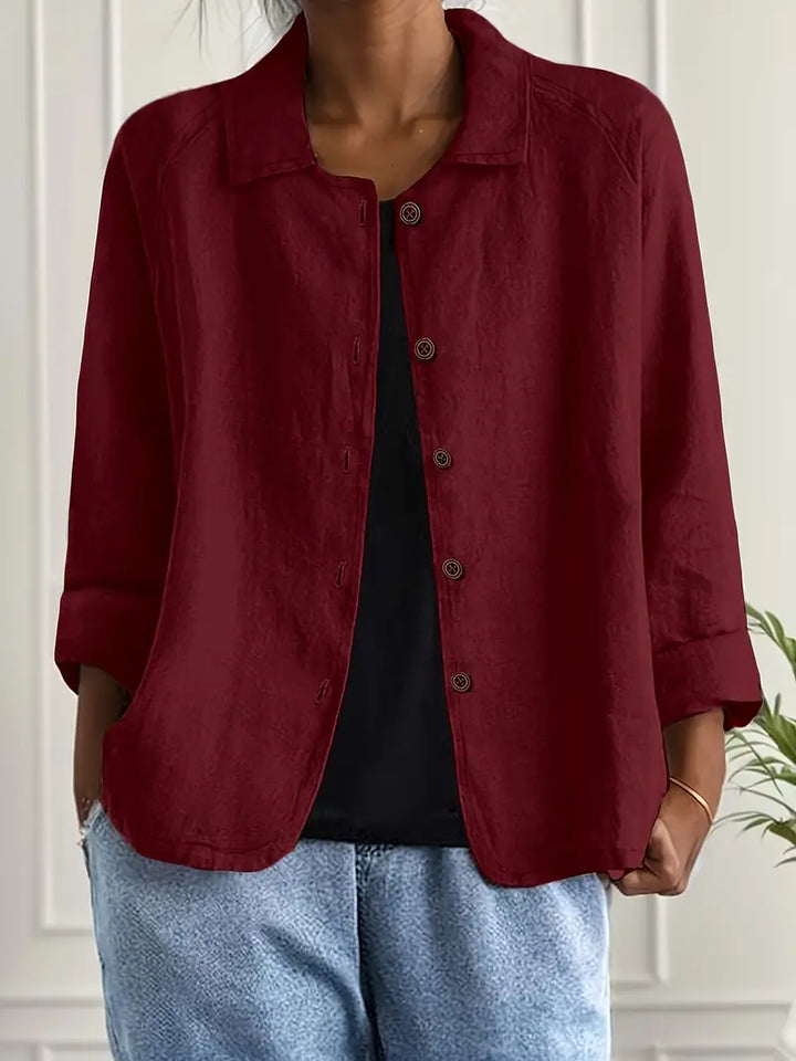 Zara │ Women's Lightweight Button Front Casual Jacket