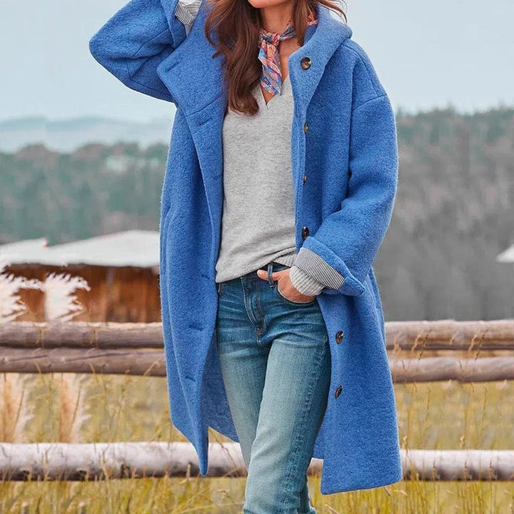 Josephine │ Women's Button Front Longline Coat