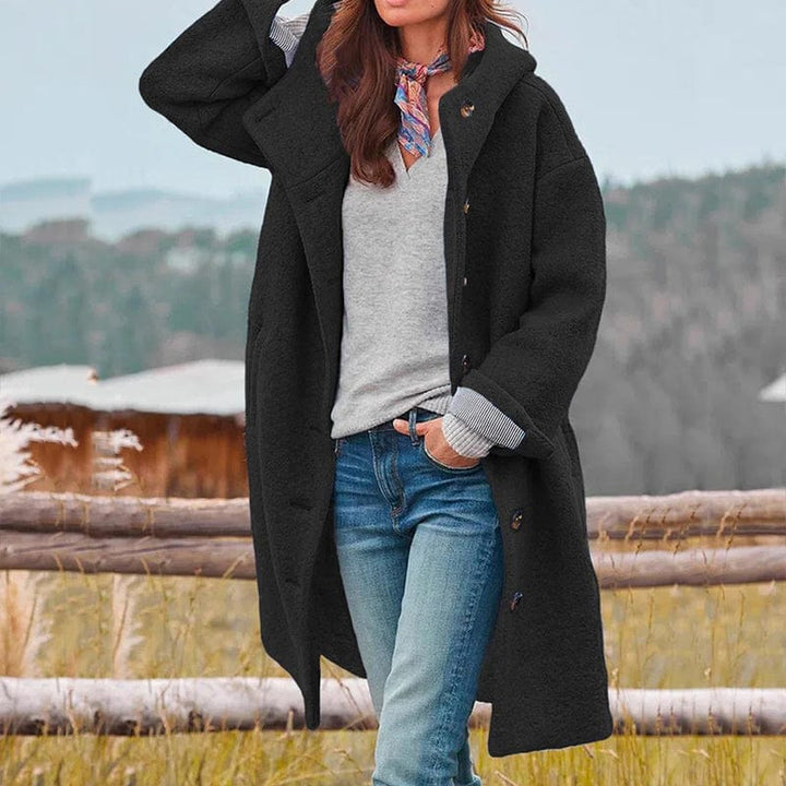 Josephine │ Women's Button Front Longline Coat
