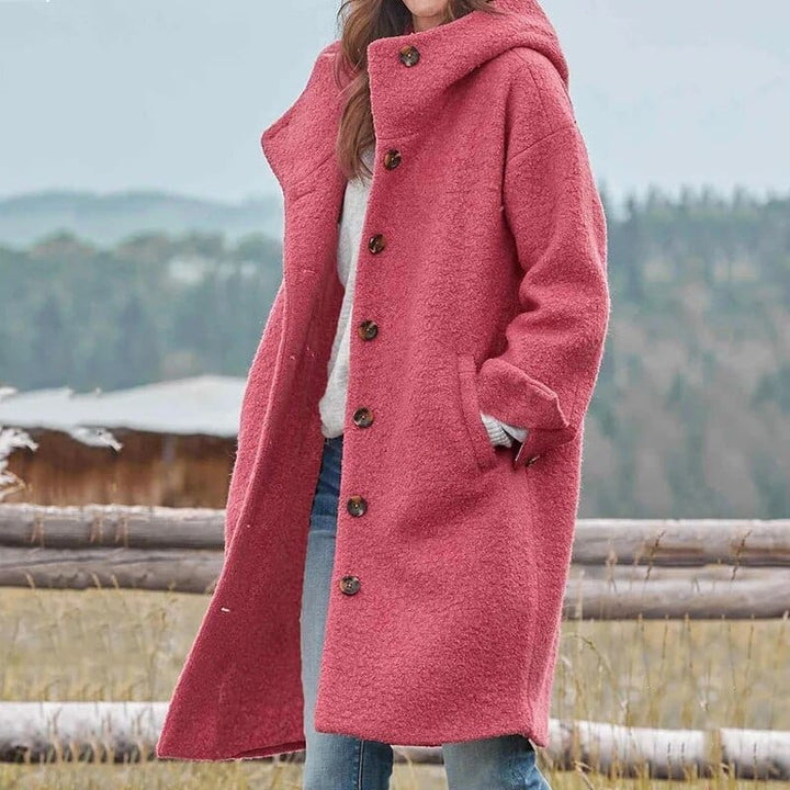Josephine │ Women's Button Front Longline Coat