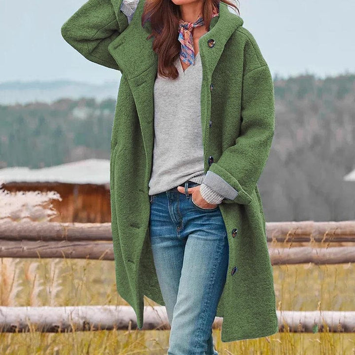 Josephine │ Women's Button Front Longline Coat