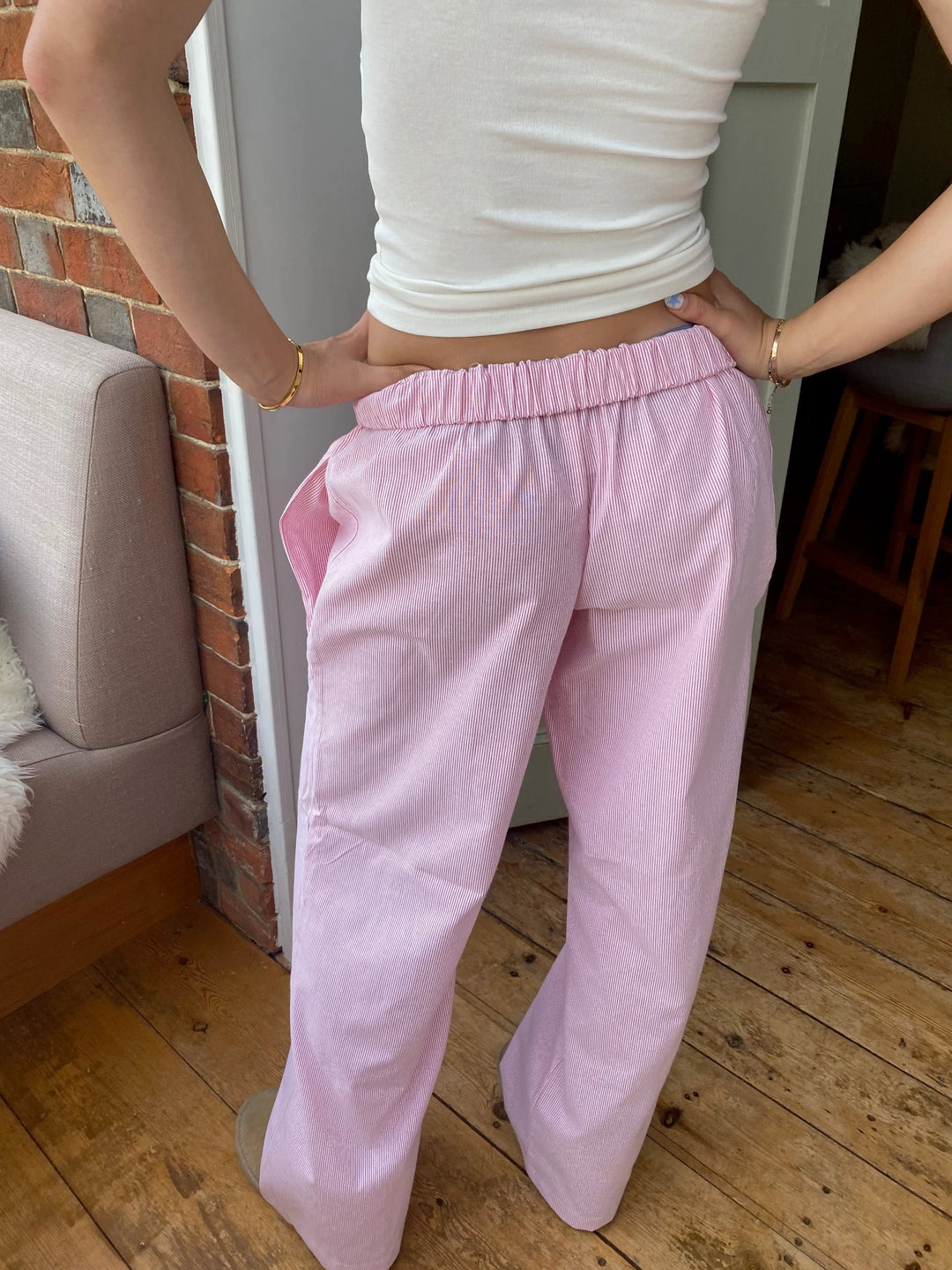 Lillian │ Women's Drawstring Waist Lounge Trousers