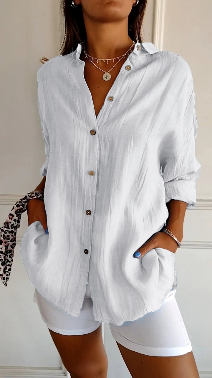 Refined Ladies' Shirt - Elena-White-S-State of Style